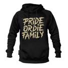 PRIDE OR DIE FAMILY v2 hoodie -black